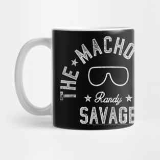 Macho Man Vintage Fight Type Mug